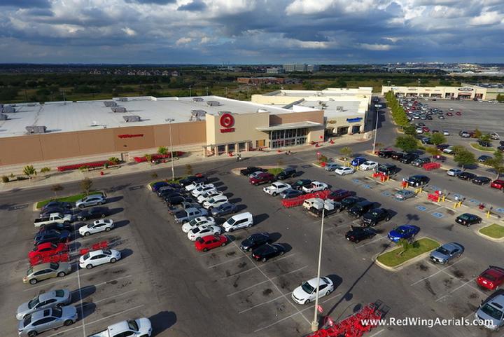 Aerial Drone Photograph of Target in San Antonio, Texas - San Antonio Aerial Drone Photographer image, San Antonio, TX