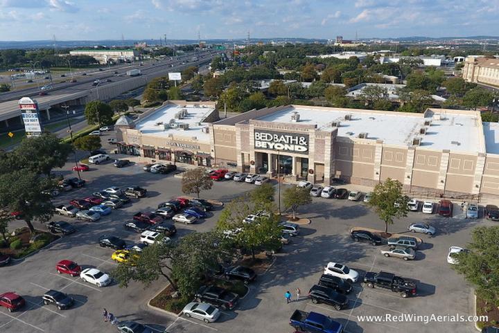Aerial Drone Photograph of Bed Bath & Beyond at Huebner Oaks San Antonio, Texas - San Antonio Aerial Drone Photographer image, San Antonio, TX