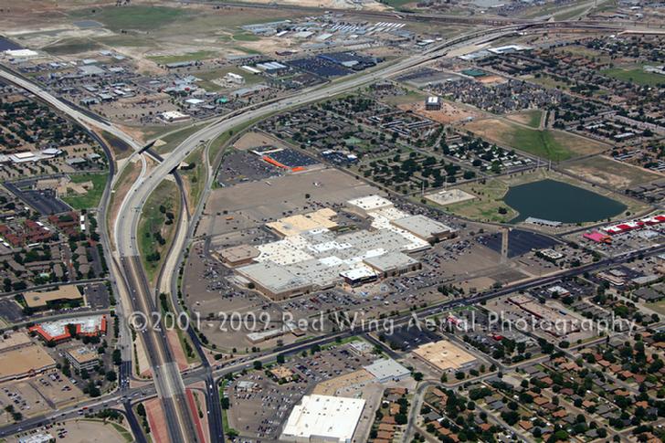Aerial Image of South Plains Mall, Lubbock, Texas - Lubbock Aerial Photographer Image Lubbock TX