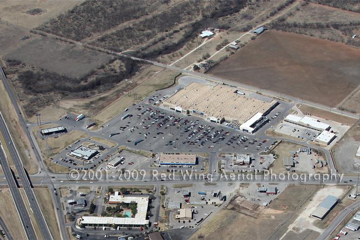 Aerial Image of Wal-Mart, Abilene, Texas - Abilene Aerial Photographer Image