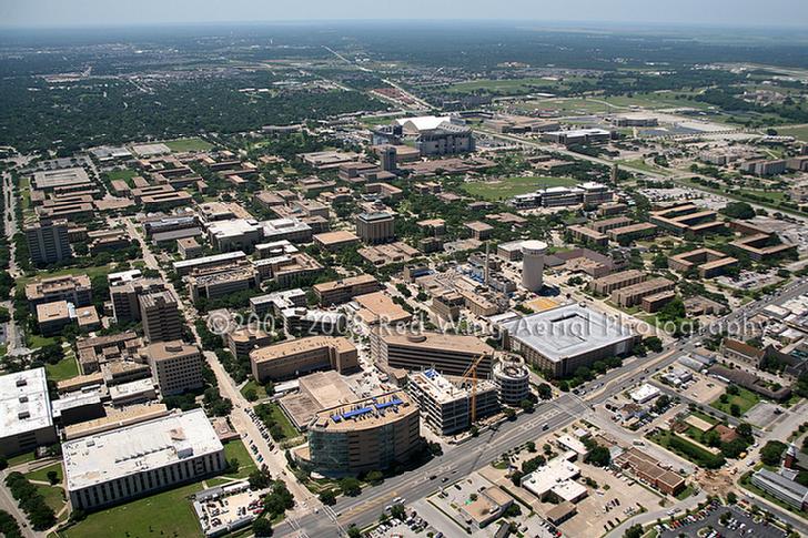 Texas A&M University, College Station, Texas - Bryan/College Station Aerial Photographer Image