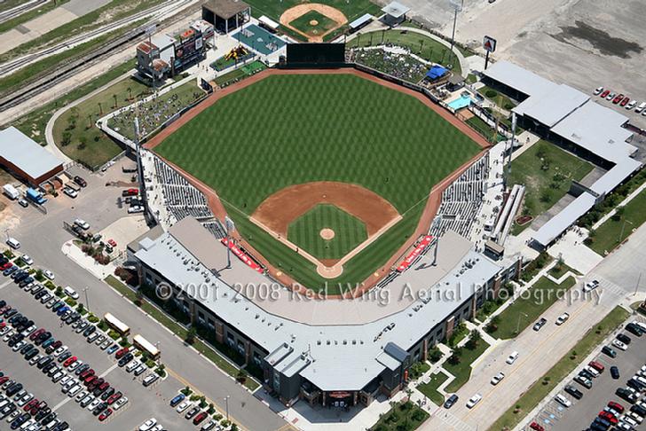 Aerial Image of Whataburger Field, Corpus Christi, Texas - Corpus Christi Aerial Photographer Image Corpus Christi TX