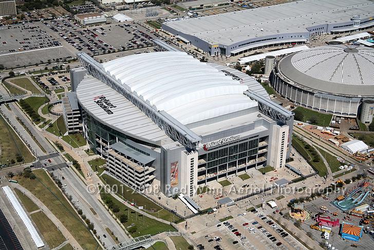 Reliant Stadium, Houston, Texas - Houston Aerial Photographer Image