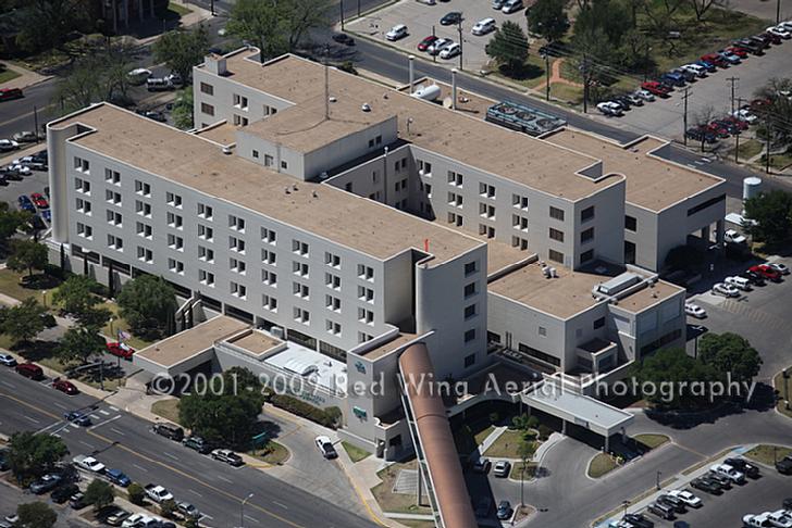 Aerial Image of Shannon West Texas Memorial Hospital, San Angelo, Texas - San Angelo, Texas Aerial Photographer Image