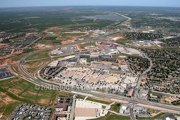 Aerial Image of Sunset Mall, San Angelo, Texas - San Angelo, Texas Aerial Photographer Image