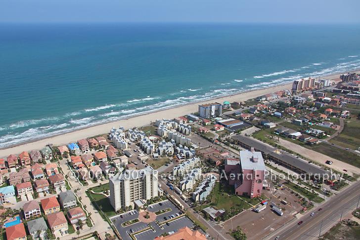Aerial Image of Bahia Mar Resort - South Padre Island Aerial Photographer Image South Padre Island Texas TX