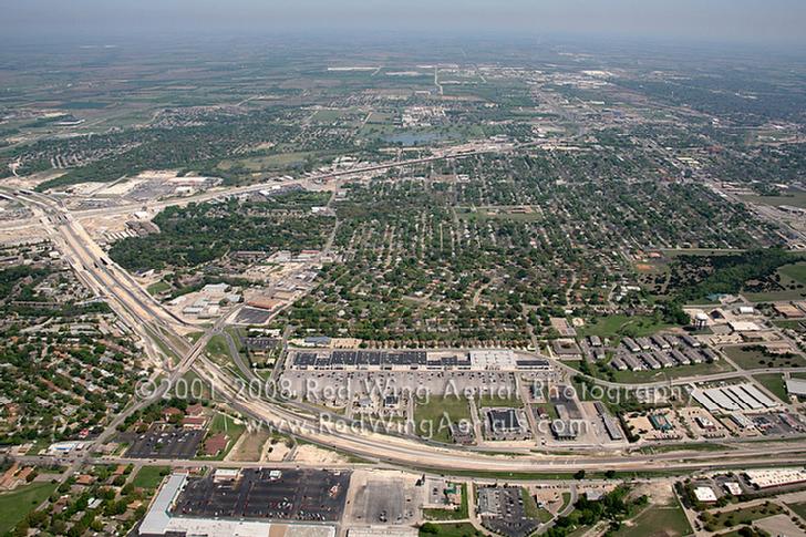 Temple Towne Center - Temple, Texas- Temple Aerial Photographer Image