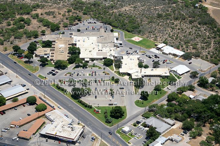 Uvalde Memorial Hospital - Uvalde, Texas - Uvalde Aerial Photographer Image