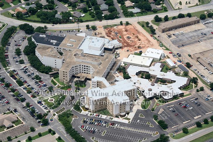 Providence Hospital, Waco, Texas - Waco Aerial Photographer Image