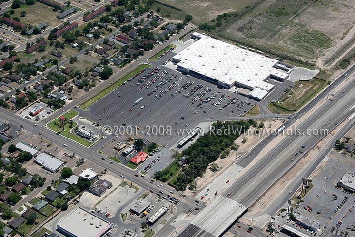 Aerial Image of Wal-Mart - Weslaco, Texas - Weslaco Aerial Photographer Image