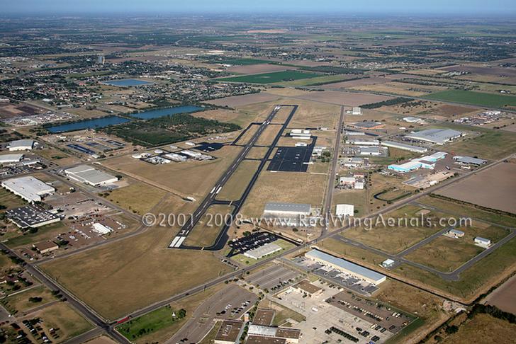Aerial Image of Mid-Valley Airport - Weslaco, Texas - Weslaco Aerial Photographer Image Weslaco Rio Grande Valley Texas TX