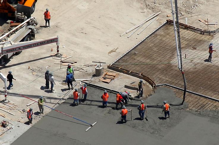 Texas Aerial Construction Progress Photographer Image
